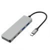 4 в 1 USB C HUB типа c, разъем 2xUSB A 3.1 + 2xTypce C 3.1, 10 Гбит/с, 4-портовая док-станция для передачи данных для ноутбука