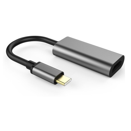 Type-C 轉 HDMI 適配器：HDMI 母端口，具有 4K @ 60Hz 超高清輸出