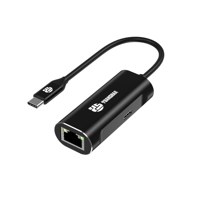 Мережевий порт 2 IN 1 Type C до Gigabit RJ45 1000 Мбіт/с+USB C PD 100 Вт зарядний адаптер-концентратор для ноутбука