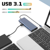 Stație de andocare 14 &Icirc;N 1 4K60HZ Dual HDMI DP RJ45 USB-A 3.1 3.0 2.0 USB-C 3.1 &Icirc;ncărcare+Transfer de date+Ieșire video+Card de citire+Rețea+Funcție de apel Stație de andocare HUB USB C pentru laptop/Macbook