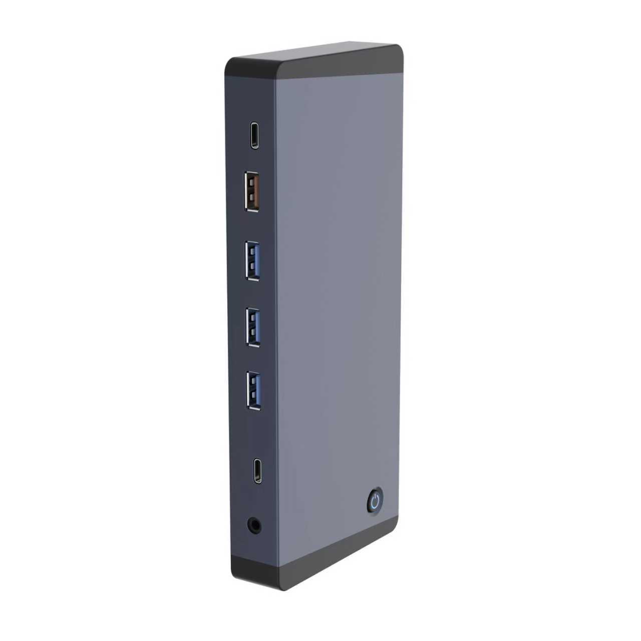 Dokovac&iacute; stanice Thunderbolt 4 14 v 1 s trojit&yacute;m displejem 4K @ 60 Hz, 100 W PD, 10 Gb/s USB-C/USB-A a gigabitov&yacute; Ethernet