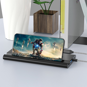 帶擴展塢的電話