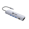 HUB USB C 9 EN 1 avec HDMI 4K30HZ + PD 100W + Donn&eacute;es de type C + 3 x USB A 3.0 + RJ45 1000Mbps + Emplacement pour lecteur de carte SD + TF Adaptateur multiport de charge d'alimentation station d'accueil pour ordinateur portable