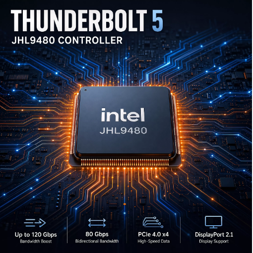 هل Thunderbolt 5 متوافق مع الإصدارات السابقة؟ ماذا يعمل
